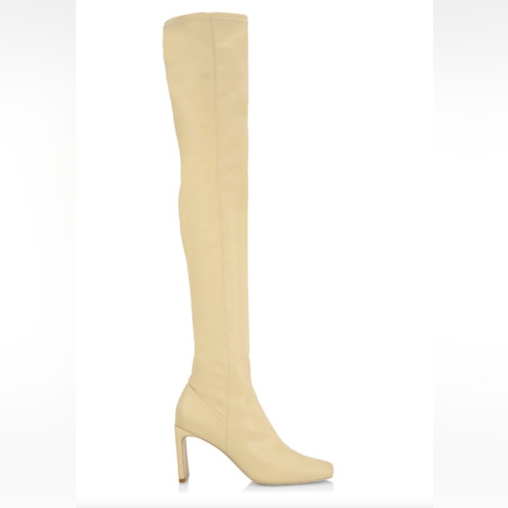 Simkhai Everleigh Vegan Leather Thigh-High Boots